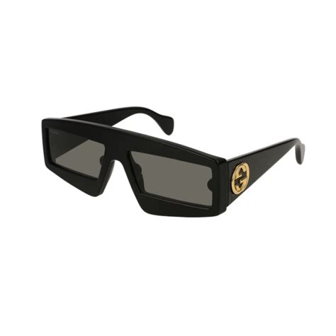 gucci - gg0358s - acetate - shiny black|Square.